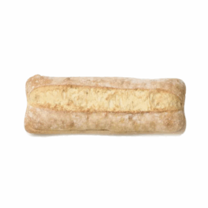 BAKED RUSTIC HALF CIABATTA SLICED (75/cs)