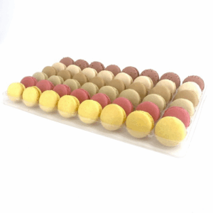 T&S MACARON FRENCH COLLECTION (Chocolate,Vanilla, Pistachio, Coffee, Lemon, Raspberry, 144/cs)