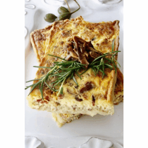 T&S SMOKE BACON AND SWISS CHEESE QUICHE (9/cs)
