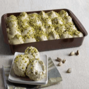 T&S PISTACHIO PROFITEROLES 24 PUFFS (8 TRAYS/cs)