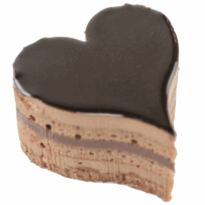T&S HEARTS - NOCTURNE CHOCOLATE (12/cs)