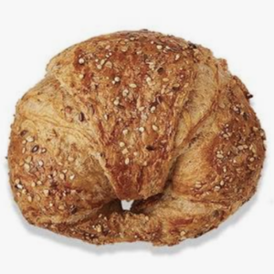 RTB curved wholewheat croissant with seeded topping
